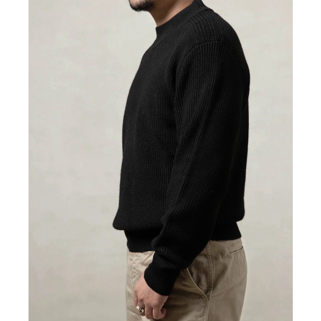 Bronson Vintage 1930s Usn Woolen Sweater Warm Thick Wool Sweater Knit Top 44 — image 3 of 8
